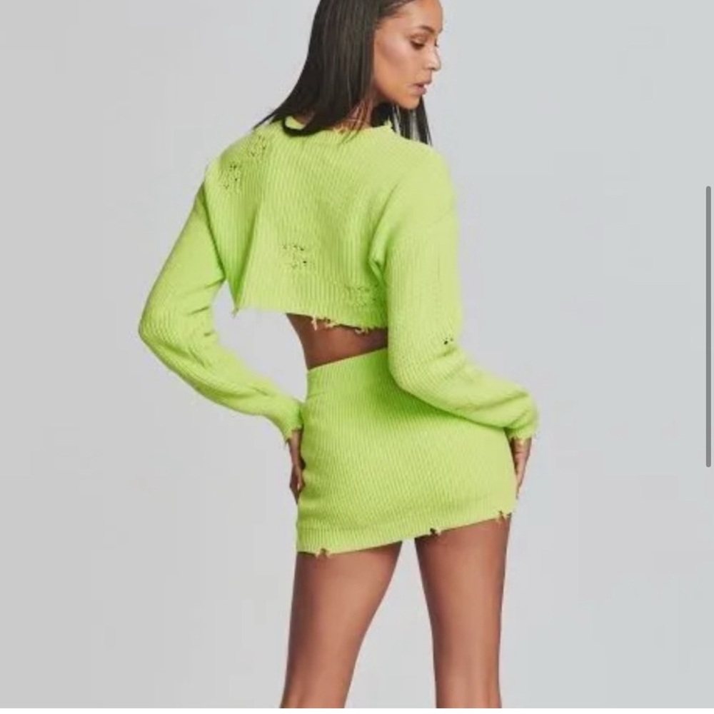 SER.O.YA ROPPED DEVIN SWEATER - Picture 3 of 12